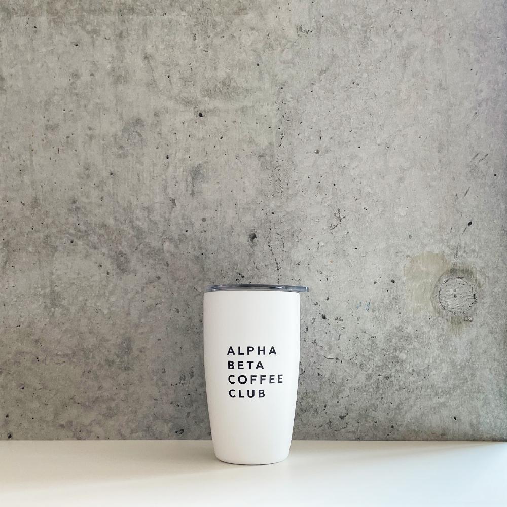 MiiR ABC Original Tumbler 8oz (white) – ALPHA BETA COFFEE